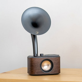 SANGEAN Chopin Mini Retro Subwoofer Bluetooth Speaker Black